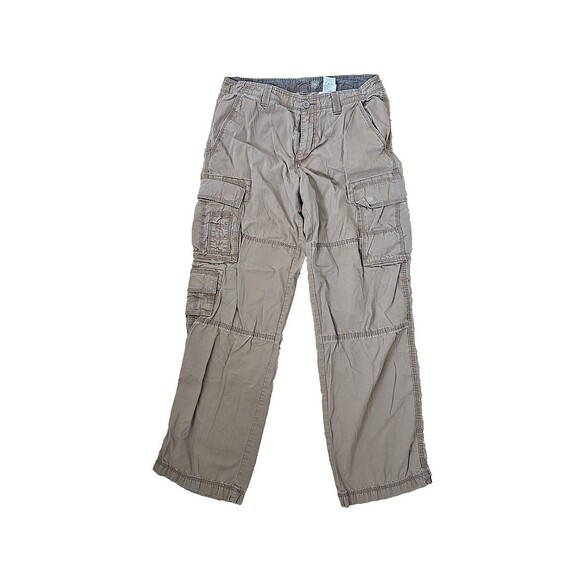 Eddie Bauer Beige Khaki Cargo Pants Mens 34x31 Hiking Pockets Gorpcore Utility - Picture 8 of 8